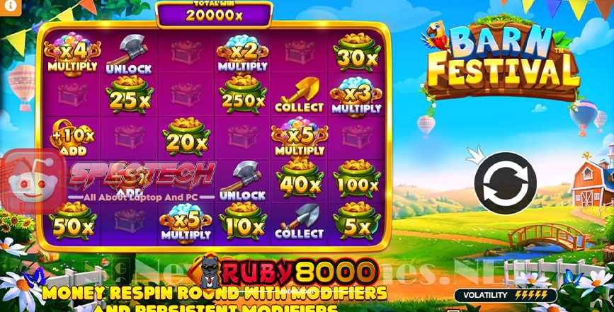 Barn Festival: Game Slot Online Mudah Pecah Perkalian Besar