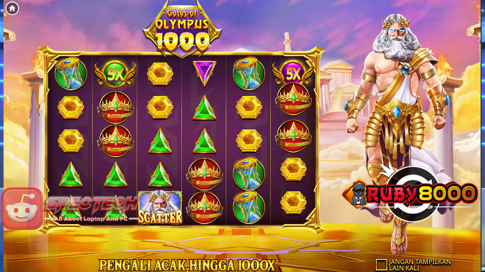 Cara Mudah Dapat Freespin Game Online Gates of Olympus 1000