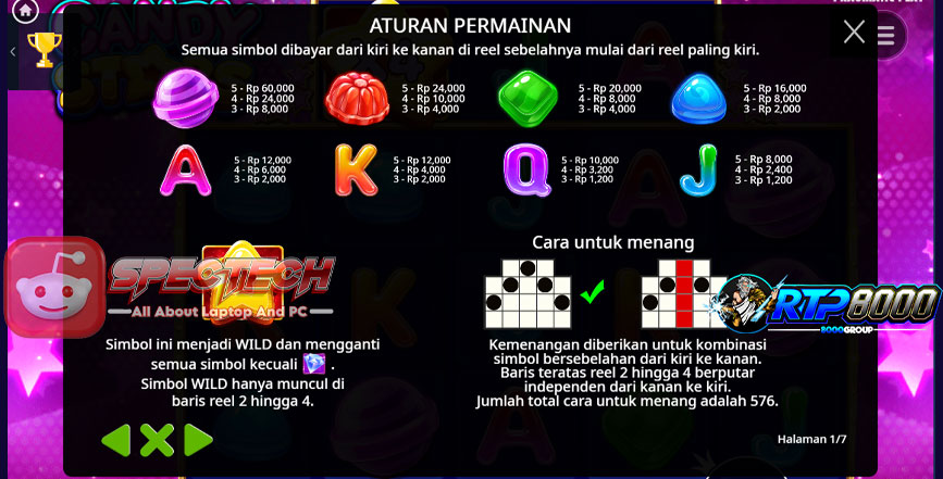 Candy Stars: Slot Bertema Permen dengan Bonus Melimpah!