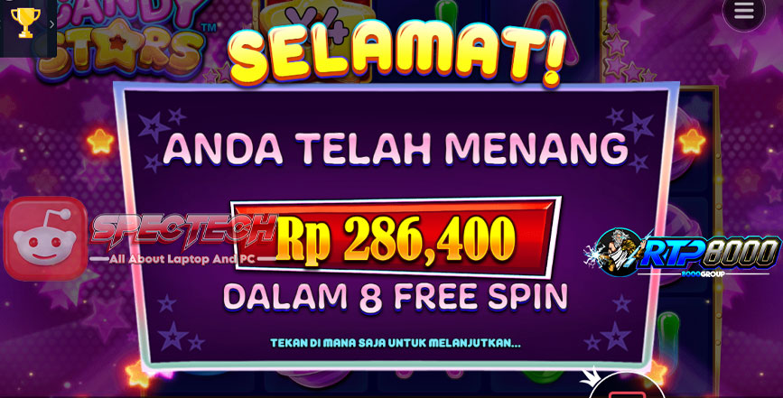 Candy Stars: Slot Bertema Permen dengan Bonus Melimpah!