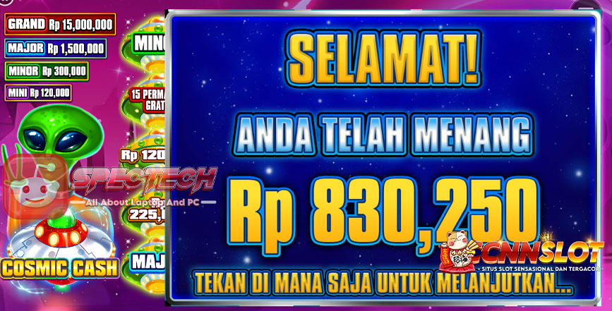 Cosmic Cash: Putar dan Menang di Slot Bertema Kosmos!