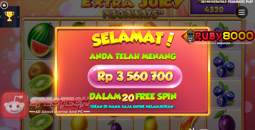 Extra Juicy Megaways Pemberi Perkalian dan Simbol Jackpot