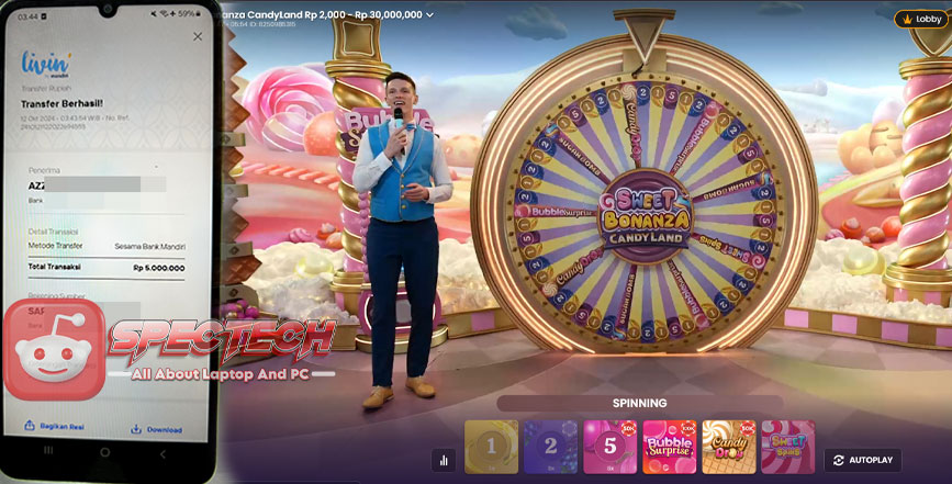 Sweet Bonanza Candy Land Game Gacor Dari Pragmatic Play