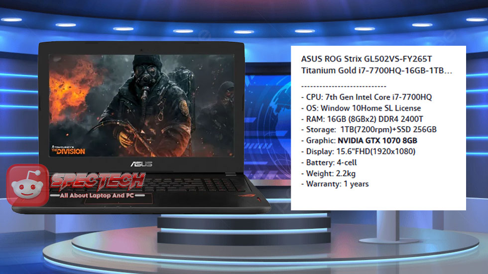 ASUS ROG Strix GL502VS: Laptop Gaming Powerful dan Stylish