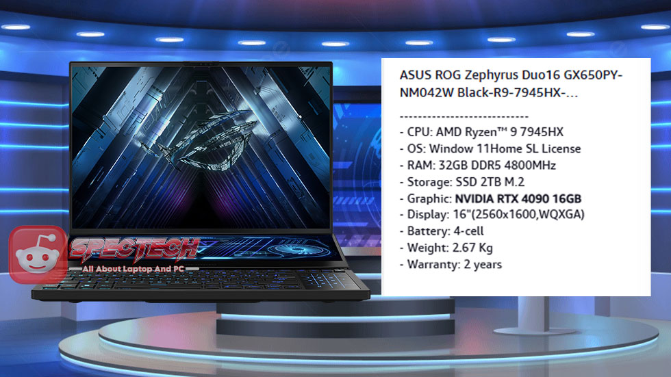 ROG Zephyrus Duo 16 GX650PY: Layar Ekstra, Performa Ekstra!