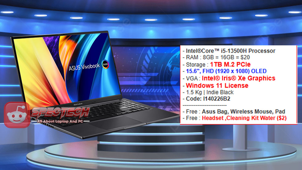 VivoBook 15 OLED X1505VA, Partner Terbaik untuk Produktivitas!