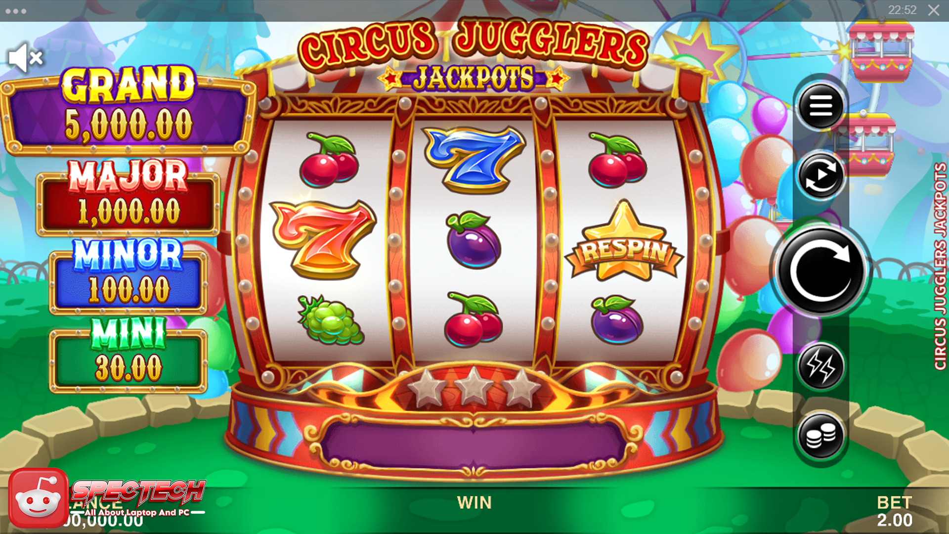 Slot Circus Jugglers Jackpots: Kemenangan yang Menakjubkan