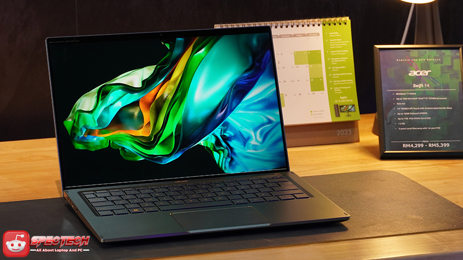 Acer Swift 14: Laptop Tipis dengan Daya Tahan Baterai Luar Biasa