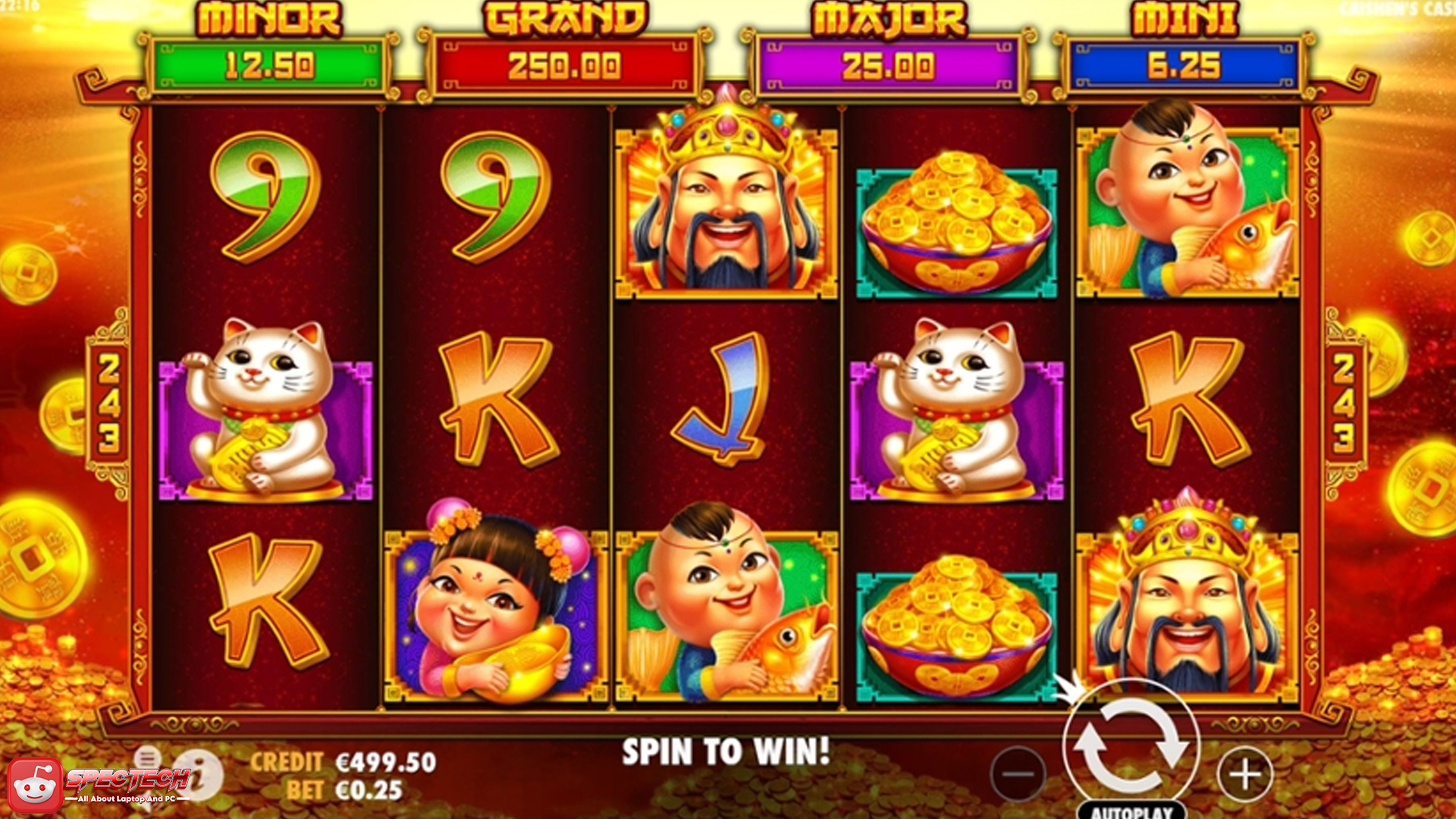 Slot Caishen Cash: Keajaiban Kuil Emas & Kemenangan Besar